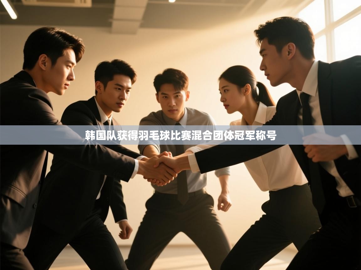 韩国队获得羽毛球比赛混合团体冠军称号  第2张